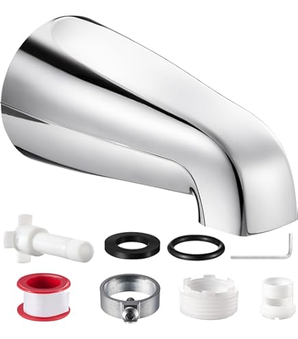 Danco, Inc. 80764 Spout, Front, Metal, Chrome, for Use with 1/2 in